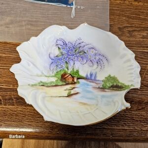 2008 Vaniya Manuel Signed Handpainted Scenery Plate